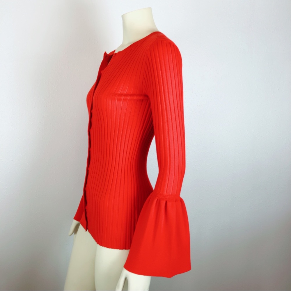 Cabi #5285 Trumpet Bell Sleeve Cardigan Size XS - Picture 4 of 8